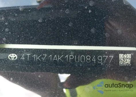 2023 Toyota Camry Xse V6 из США, поврежденный, VIN 4T1KZ1AK1PU084977